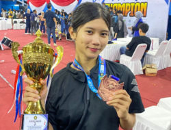 Gokil! Mahasiswa UBSI Anita Tri Ariani Putri Raih Juara 3 Kyourugi Senior di Pancasila Cup 2