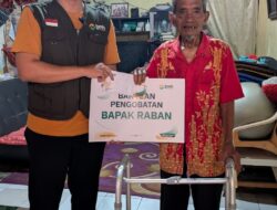Bantu Pulihkan Semangat Pak Raban, BMH Sumut Support Biaya Pengobatan yang Bersangkutan