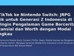 Dari TikTok ke Nintendo Switch: Game JRPG Terbaik untuk Generasi Z di Indonesia Tahun 2026