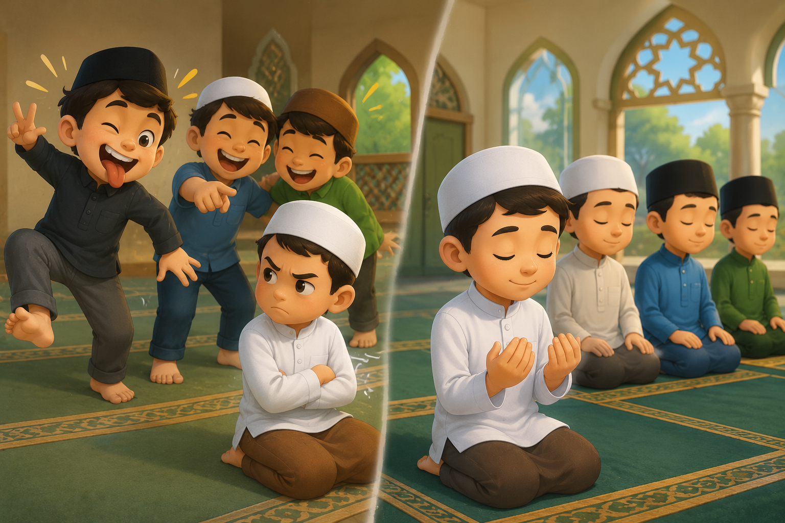 freestyle di masjid