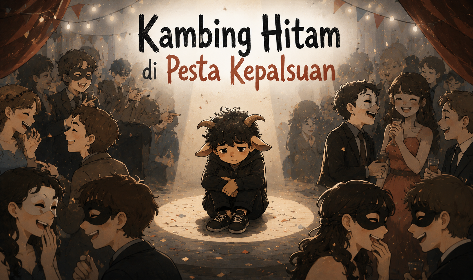 kambing hitam di pesta kepalsuan