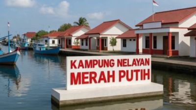 kampung nelayan merah putih