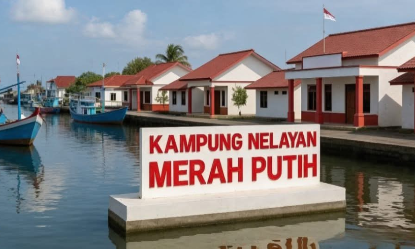 kampung nelayan merah putih