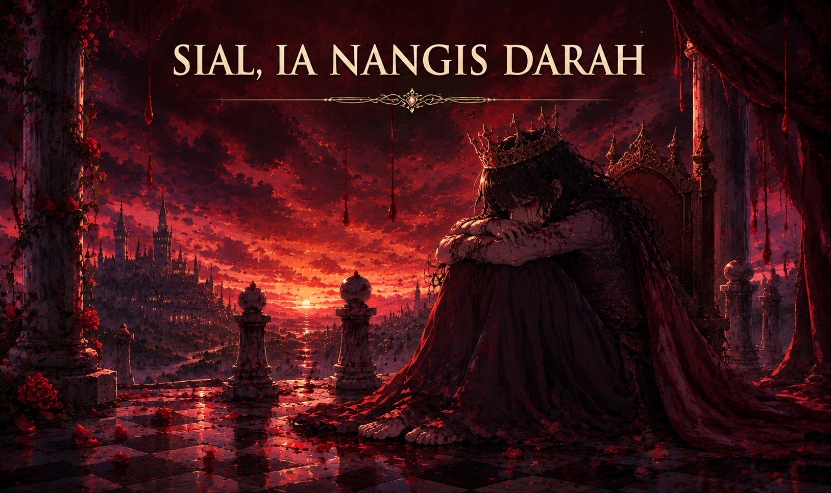 sial, ia nangis darah