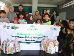 Momen Muharam, BMH Yogyakarta Salurkan Paket Perlengkapan Sekolah untuk Anak Yatim