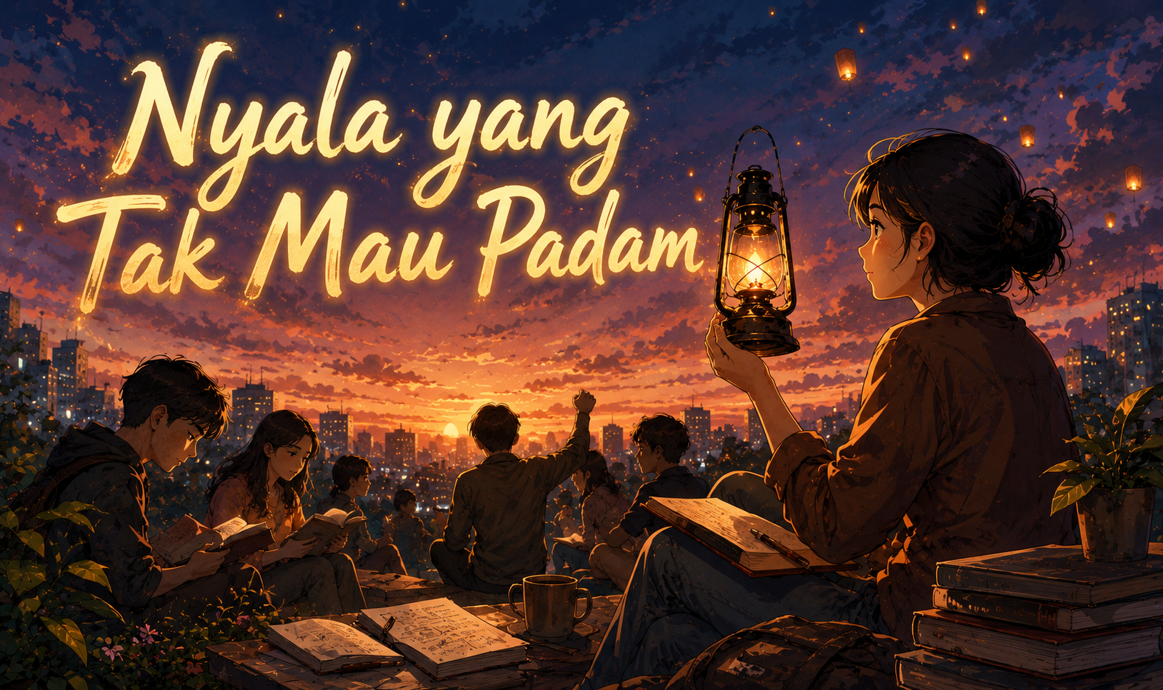 nyala yang tak mau padam
