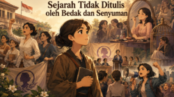 sejarah tidak ditulis oleh bedak dan senyuman