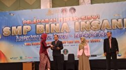 Pelepasan Siswa Angkatan 32 SMP Bina Insani, Pesan Kepala Sekolah: Jagalah Shalat, Jagalah Aurat