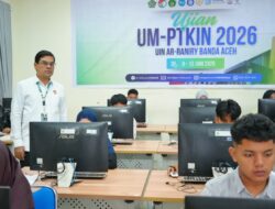 UIN Ar-Raniry Jadi PTKIN Paling Diminati di Sumatera, 2.640 Peserta Ikuti UM-PTKIN 2026 di UIN Ar-Raniry