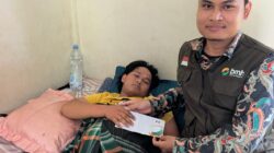BMH Bezuk Pengasuh Pesantren Hidayatullah Langkat yang Sakit Kronis