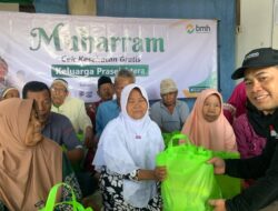 Muharram Penuh Kepedulian, BMH Hadirkan Cek Kesehatan Gratis dan Logistik untuk Lansia di Keputih