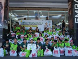 Muharram Penuh Bahagia, BMH Ajak Anak Yatim Belanja Sepatu Baru Bersama YBM PLN dan Ramayana Malang