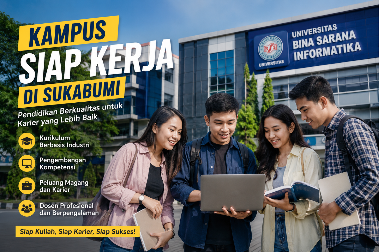 Kampus Siap Kerja di Sukabumi