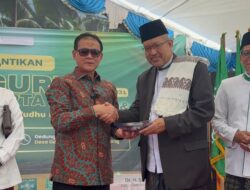 Perkuat Pelayanan Umat, Prof. Rokhmin Dahuri Resmikan Fasilitas Toilet dan Tempat Wudhu KBNU Gebang, Cirebon