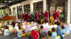 Hari Pertama MPLS, Murid Baru TK Shigor Montessori Bengkulu Berani Masuk Sekolah tanpa Didampingi Orang Tua   
