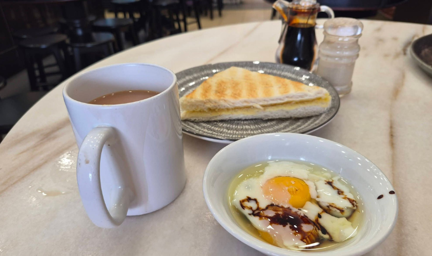 kopi dan telur