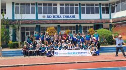 SD Bina Insani Terima Kunjungan Degelasi  Palang Merah Remaja  Korea dan PMI Kota Bogor