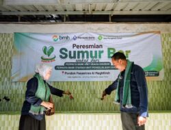 BMH Resmikan Sumur Bor Ke-285, Kolaborasi Bersama Permata Bank Syariah Hadirkan Air Bersih di Mojokerto