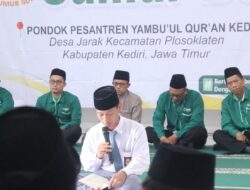 Senyum Bahagia 400 Santri, BMH Resmikan Sumur Bor Ke-281 di Ponpes Yambu’ul Quran Kediri