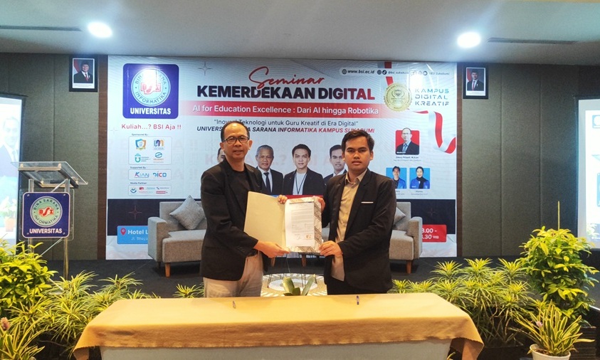 Sukarobot Academy dan UBSI Sukabumi