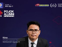 Dari Bangku Kuliah ke Mahkamah Agung, Alumni UBSI Kirso Sukses Jadi PNS