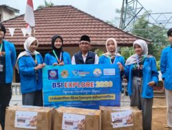BSI Explore 2026, Mahasiswa UBSI Tasikmalaya Bagikan 150 Paket Alat Tulis untuk Siswa SD