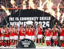 Arsenal Juara Community Shield 2026 usai Hantam Manchester City 3-0
