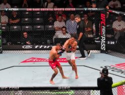 Bilal Hasan Menang KO di Debut UFC, Jaga Rekor Sempurna 10-0