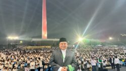 Guru Besar UIN Jakarta Prof. Hasani Ahmad Said Hadiri Zikir dan Doa Kebangsaan di Monas, Teguhkan Spirit Keislaman dan Kebangsaan