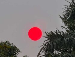 Matahari Terlihat Merah di Palangka Raya, BMKG Ungkap Pengaruh Kabut Asap Karhutla