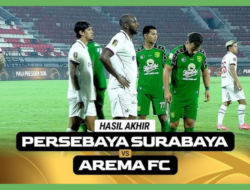 Gol Yuran Fernandes Bawa Persebaya Unggul atas Arema FC di Semifinal Piala Presiden 2026