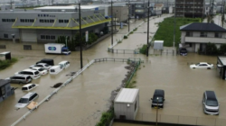 Banjir Nagoya Jepang Tewaskan 1 Orang, 41 Luka dan 3.500 Warga Mengungsi