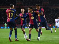 Barcelona Hajar Racing Santander 7-2, Blaugrana Sempurna di Enam Laga LaLiga