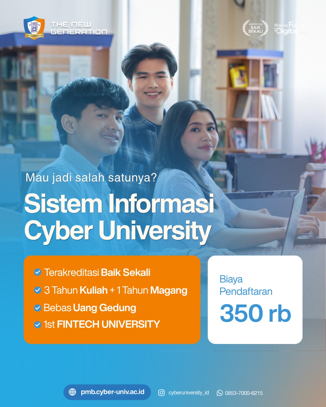Data Analyst prodi Sistem informasi cyber university