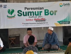 Dari Qurban Manfaat Ganda, BMH Hadirkan Sumur Bor untuk Santri Lamongan yang Dilanda Kekeringan