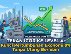 ICOR Indonesia Masih Tinggi, Inefisiensi Investasi Ancam Target Pertumbuhan Ekonomi 8%