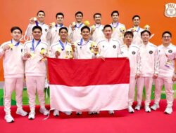 Comeback Dramatis, Indonesia Tundukkan China 3-2 dan Raih Emas Asian Games