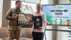 Bakti Mulya 400 Salurkan Donasi  melalui PMI dan Dompet Dhuafa