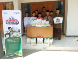 Sambut Hari Santri, BMH Salurkan Beras untuk Santri Darul Madinah Putra Madiun