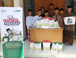 Hari Santri Nasional 2026, Laznas BMH Salurkan 2,4 Ton Beras untuk Ribuan Santri di 20 Daerah Jawa Timur