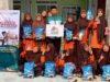 Sambut Hari Santri, BMH Salurkan Beras untuk Santri Darul Hijrah Kahuripan Sidoarjo