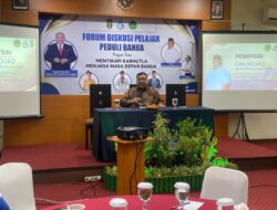 Forum Diskusi Pelajar Peduli Banua, Dr. Moh. Rozaq Asyhari: Tiga Langkah Reorientasi Hukum Atasi Karhutla