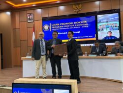 Perkuat Mutu Akademik, Dosen Institut SEBI Raih Gelar Doktor di Undip