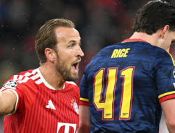 Arsenal Tahan Bayern Munchen 2-2, Gol Declan Rice Selamatkan The Gunners di Menit Akhir