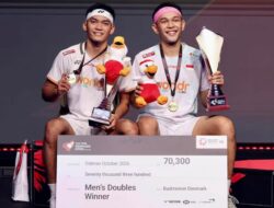 Fajar Alfian/Fikri Juara Denmark Open 2026, Kalahkan Aaron Chia/Soh Wooi Yik Dua Gim Langsung