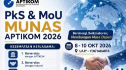 Perkuat Sinergi Pendidikan Tinggi, Universitas Nusa Mandiri Siap Ikuti Munas APTIKOM 2026