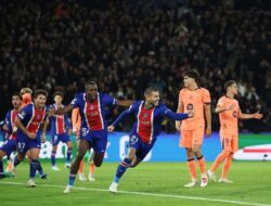 PSG Kalahkan Barcelona 4-2 di Liga Champions, Gol Vitinha dan Fabian Ruiz Jadi Penentu