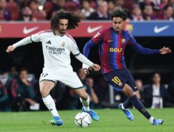 Real Madrid Kalahkan Barcelona 2-1, Dua Gol Kylian Mbappe Tentukan Hasil El Clasico